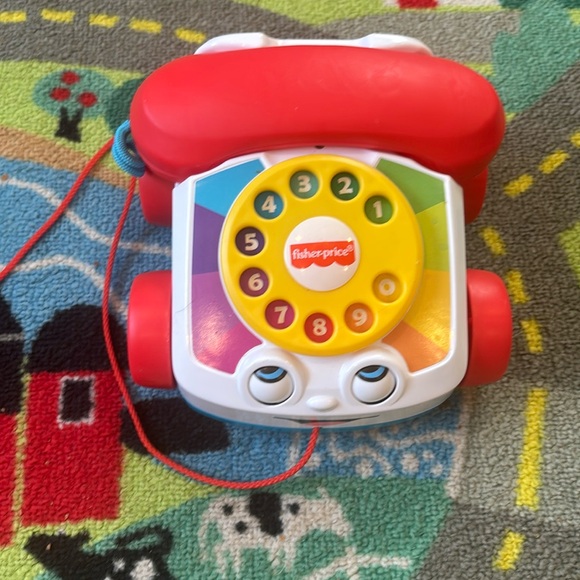 Free with Purchase | Fisher Price Babies 1st telephone with pull string - Picture 1 of 4